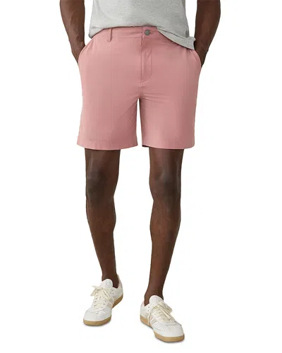 Faherty All Day 7 Shorts In Rose Red
