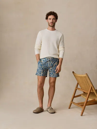 Faherty All Day 7 Boardshort In Blue