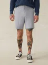 Faherty Regular Fit 9 Inch Shorts In Ice Grey
