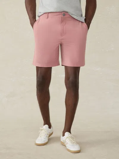 Faherty All Day&trade; Short 2.0 (9") In Rose Red