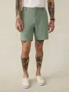 Faherty All Day 2.0 9 Shorts In Trail Olive
