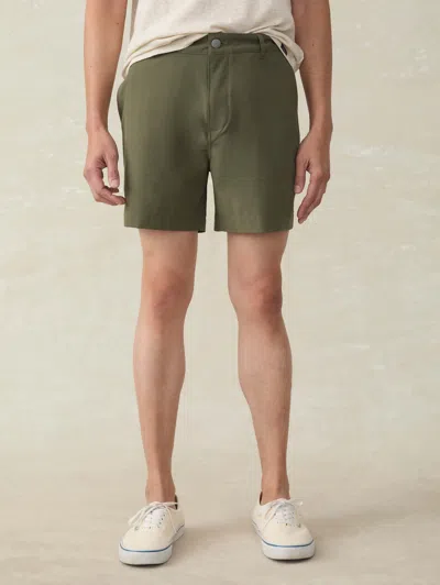 Faherty All Day&trade; Short 2.0 (7") In Surplus Olive