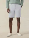 Faherty All Day 2.0 9 Shorts In Ice Grey