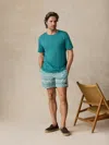 Faherty All Day Trunks 6 Biscayne Leafy Vine In Green