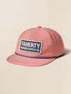 Faherty All Day Corded Hat In Pink