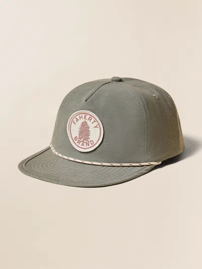 Faherty All Day Corded Hat In Green