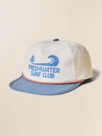 Faherty All Day Corded Hat In White
