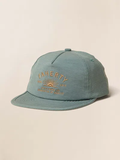 Faherty All Day Hat In Green
