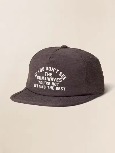 Faherty All Day Hat In Brown