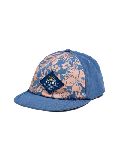 Faherty All Day Hat In Blue