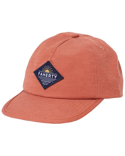 Faherty All Day Hat In Orange