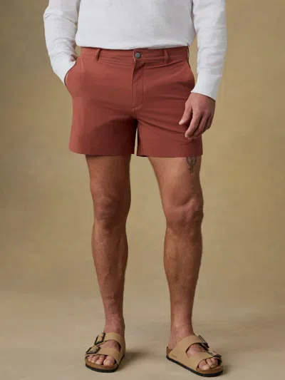 Faherty All Day Short (5") In Burgundy