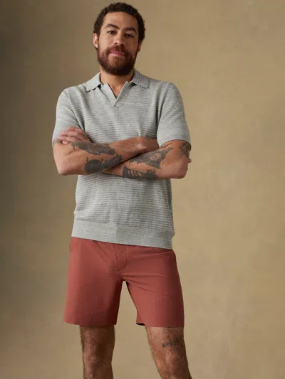 Faherty All Day Short (7") In Brown