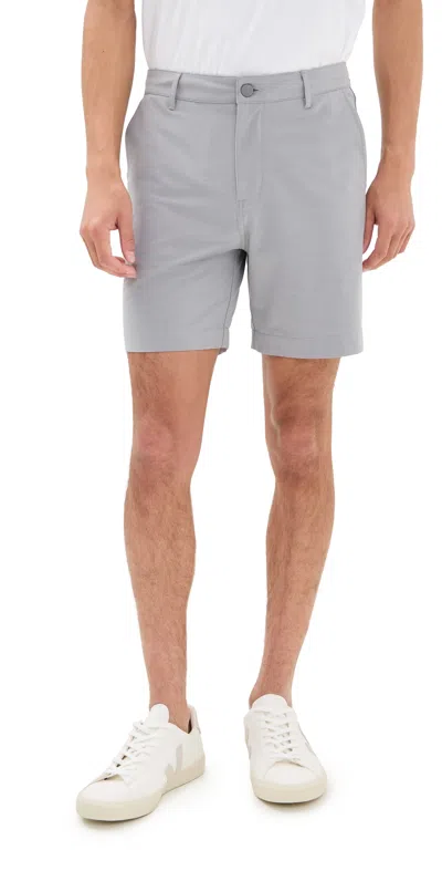 FAHERTY ALL DAY SHORTS 7 ICE GREY