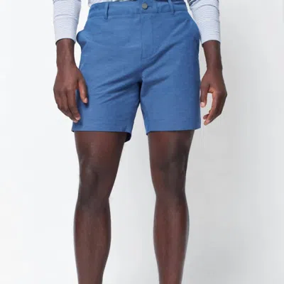 Faherty All Day Shorts In Navy In Blue