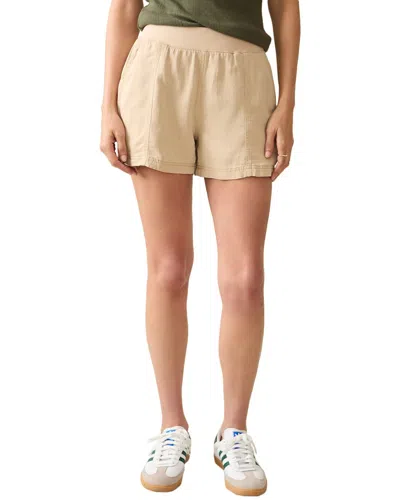 Faherty Arlie Linen-blend Short In Neutral