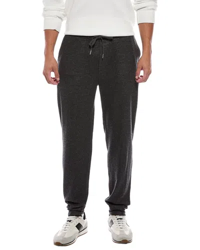 Faherty Aspen Lounge Cashmere-blend Sweatpant In Gray