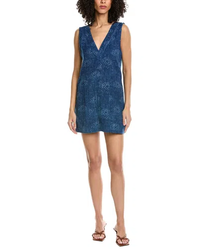 Faherty Azure Dress In Blue