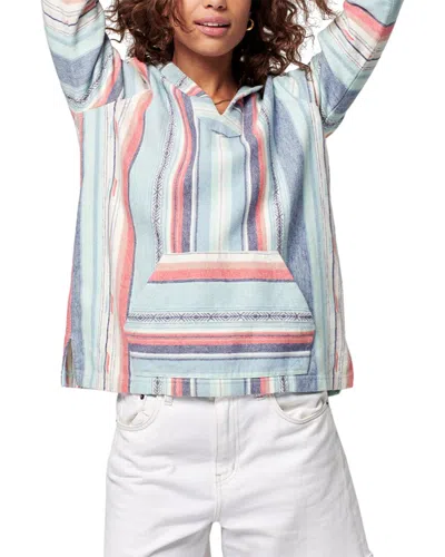 Faherty Baja Poncho In Blue