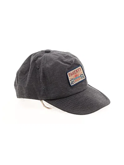 Pre-owned Faherty Baseball Cap In Gray