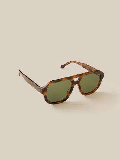 Faherty Beacon Sunglasses In White