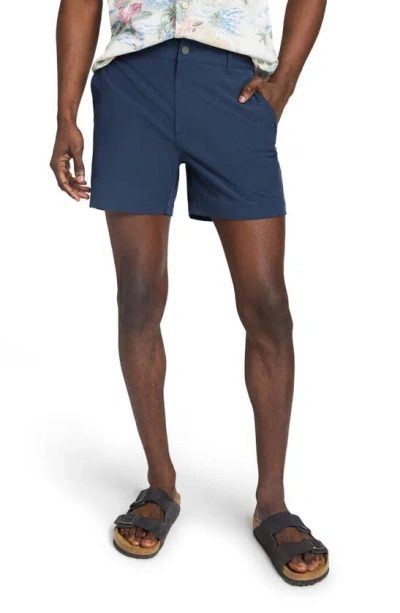 Faherty Belt Loop All Day 5-inch Shorts In Dark Blue Nights