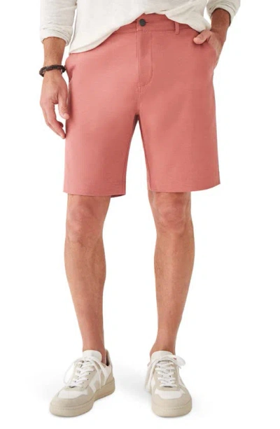 Faherty Belt Loop All Day Hybrid Shorts In Sunrose