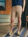 Faherty All Day 7-inch Shorts In Khaki