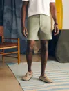Faherty Belt Loop All Day Shorts (7") In Olive