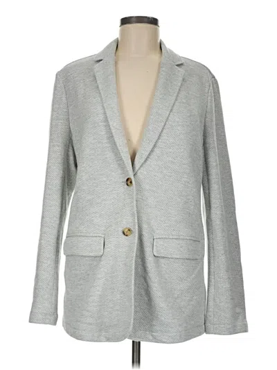 Pre-owned Faherty Blazer Jacket In Gray