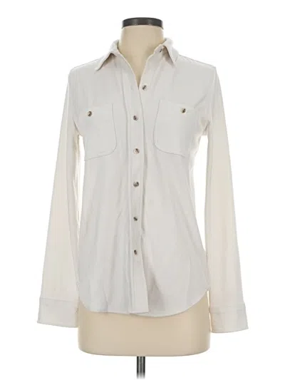 Pre-owned Faherty Blazer Jacket In Ivory