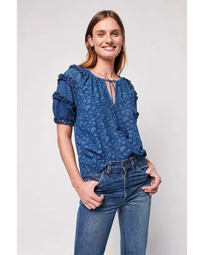 Faherty Bodhi Top In Blue