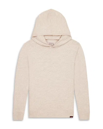 Faherty Boys' Slub Cotton Hoodie - Big Kid In Neutral