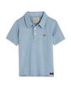 Faherty Boys' Sunwashed Polo - Little Kid, Big Kid In Blue Breeze