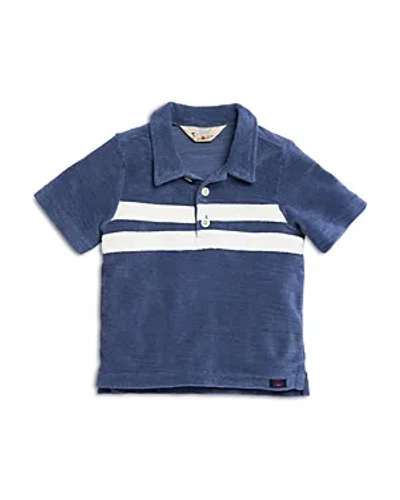 Faherty Boys' Towel Terry Polo Shirt - Little Kid, Big Kid In Stormy Sky