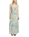 FAHERTY BRAIDED TRIM MAXI DRESS