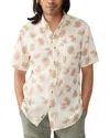 Faherty Breeze Linen-blend Shirt In Neutral