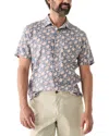 Faherty Breeze Shirt In Purple
