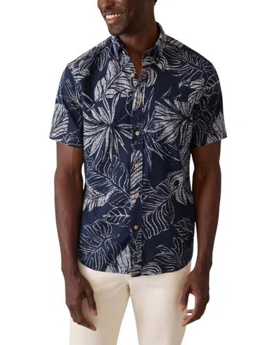 Faherty Breeze Shirt In Blue