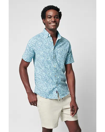 Faherty Breeze Shirt In Blue