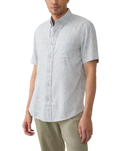 Faherty Breeze Shirt In Gray