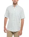 Faherty Breeze Shirt (tall) In Blue
