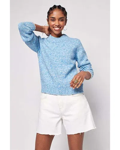 Faherty Brights Painted Sweater In Blue