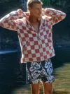 Faherty Cabana Apres Jacket In Multi