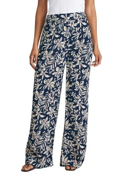 Faherty Cabana Print Pants In Blue