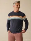 Faherty Cabana Towel Terry Crewneck T-shirt