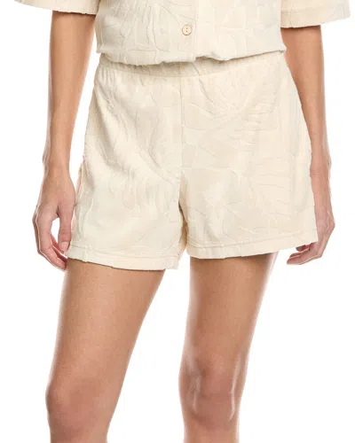 Faherty Cabana Towel Terry Short In Metallic