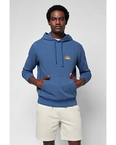 Faherty California Tour Hoodie In Blue