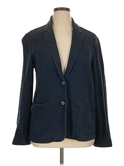 Pre-owned Faherty Cardigan Sweater In Blue