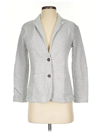 Pre-owned Faherty Cardigan Sweater In Gray